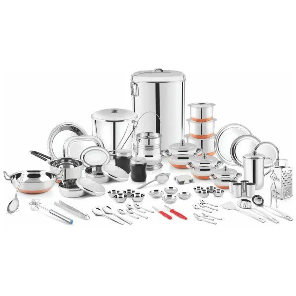 Stainless Steel Dinner set