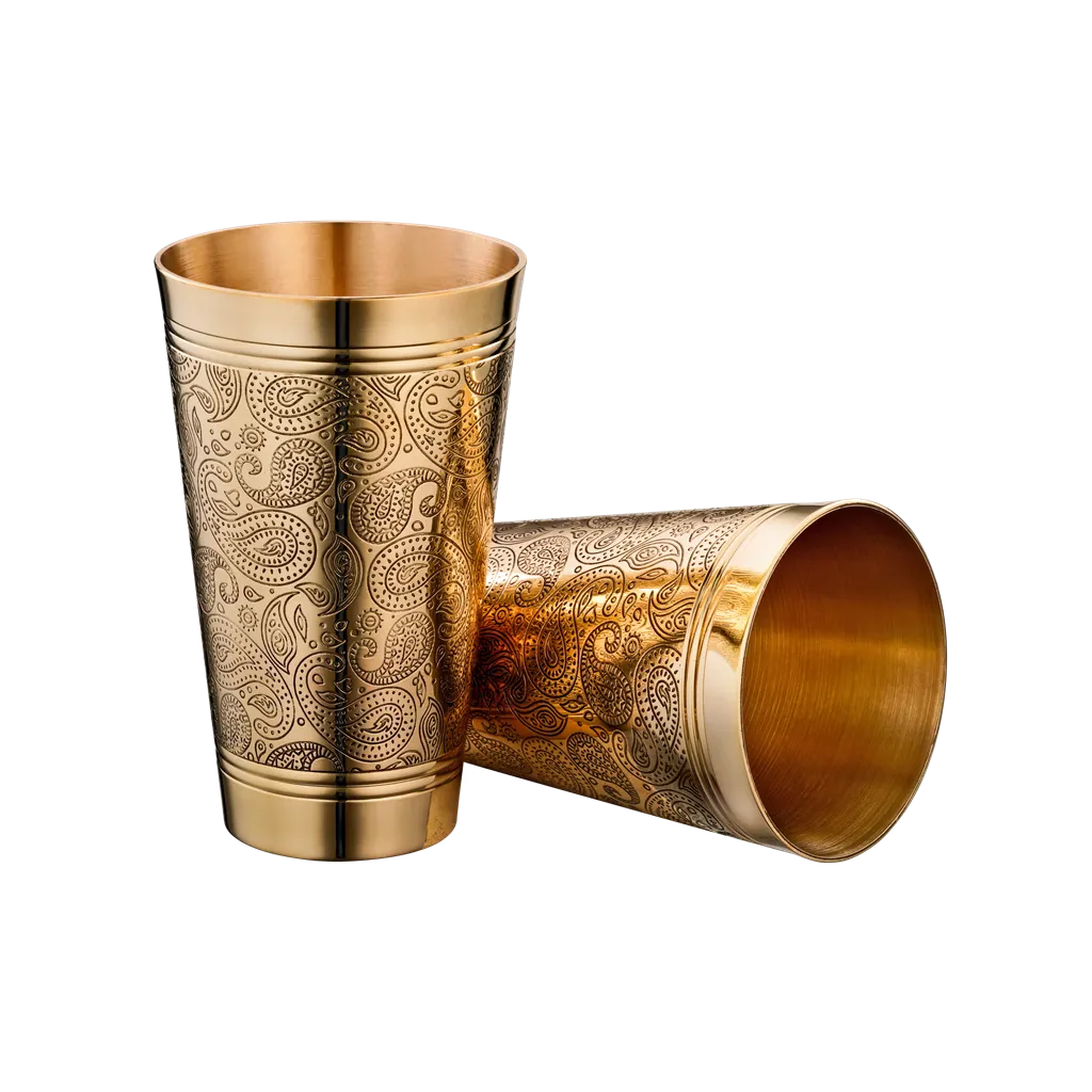 Brass Deluxe Glass 400 ml set of 2