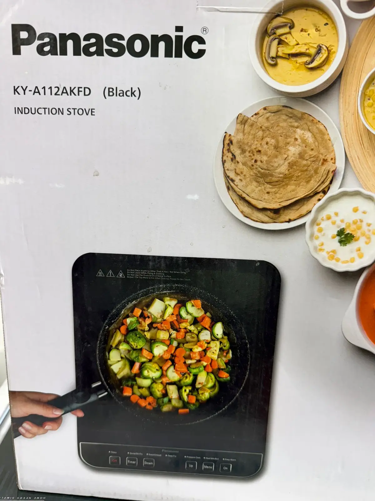 Panasonic Induction Cooktop, 2100 Watt KY-A112AKFD 