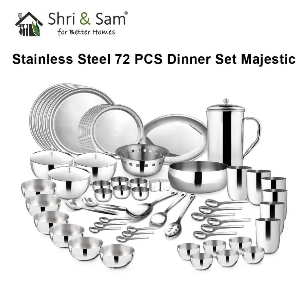 Stainless Steel Dinner set