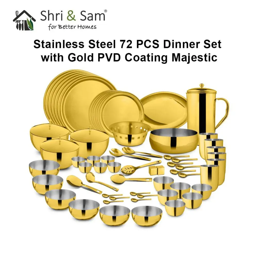 Stainless Steel Dinner set