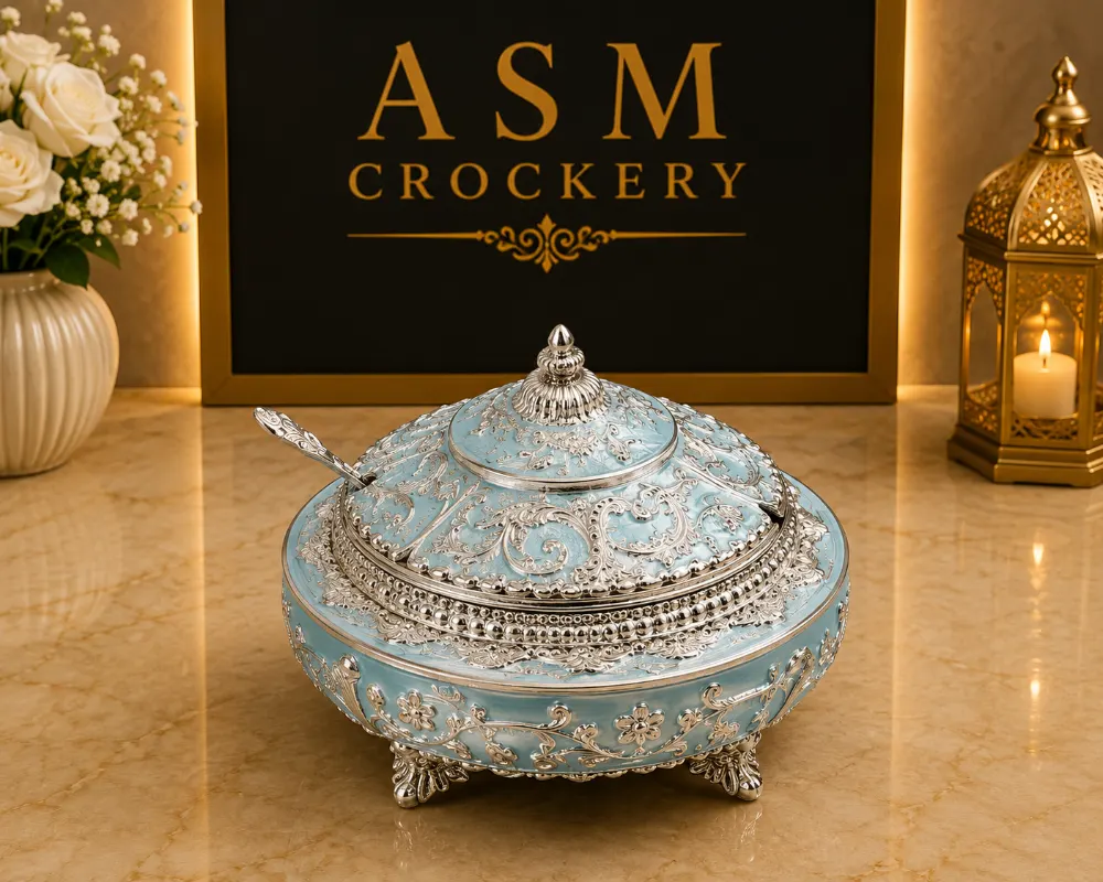 Premium imported metal box with spoon