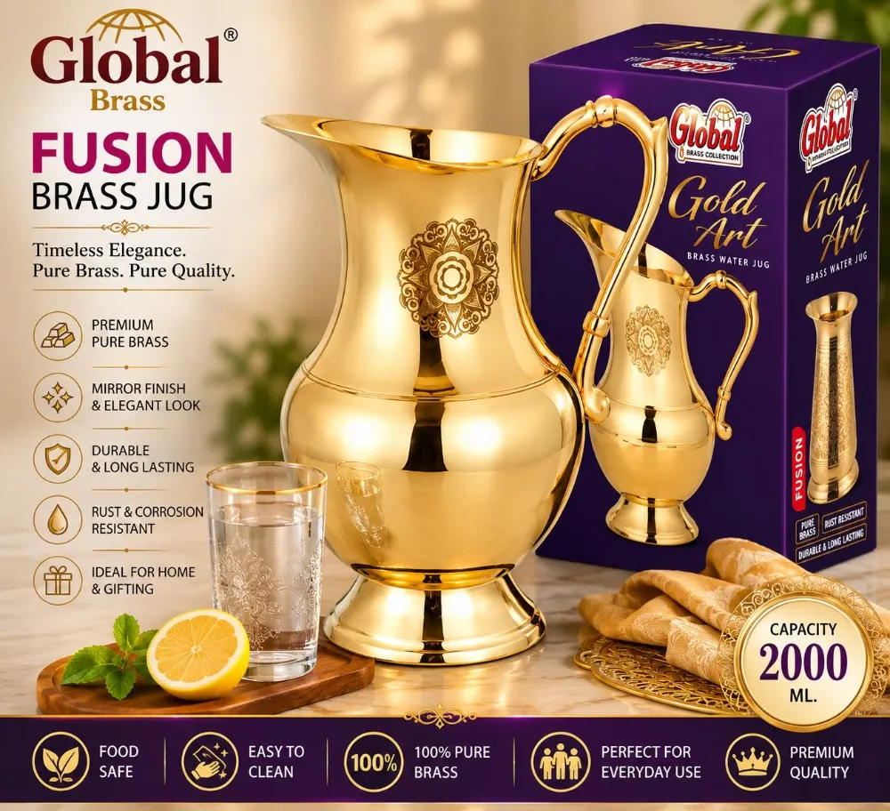 Global Brass jug Fusion 