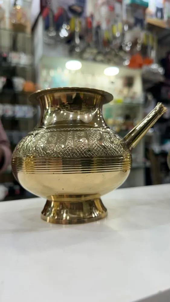 Pure Brass Karwa Chauth Lota/ Kalash/ Karwa