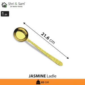 sri and sam jasmine gold ladle