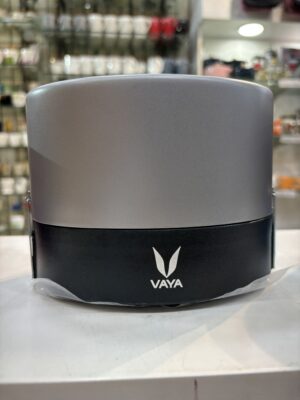 Vaya Tyffyn Flex - 600 ml -Black and silver with heavy insulation tiffin