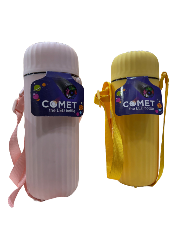 Jaypee comet Stainless steel water bottle with led lights(600 ml)