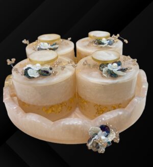 Resin dryfruit tray