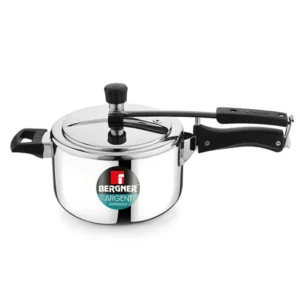 Bergner Argent Tri-Ply 18/10 Stainless Steel Inner Lid Pressure Cooker