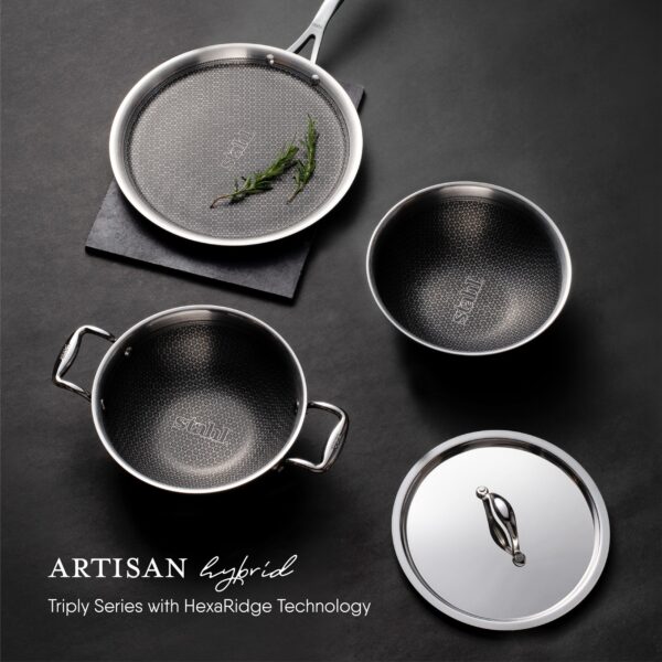 Stahl Kadhai – Triply Artisan Hybrid Series