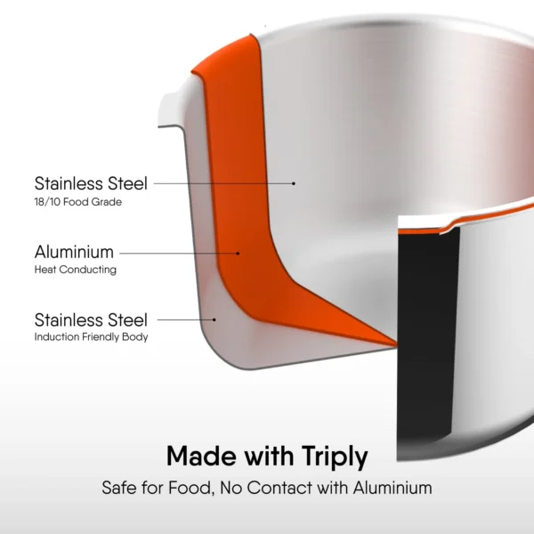 Stahl Stainless Steel Pressure Cooker
