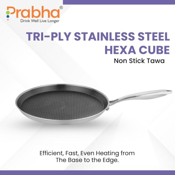 Prabha Stainless Steel Dosa Tawa