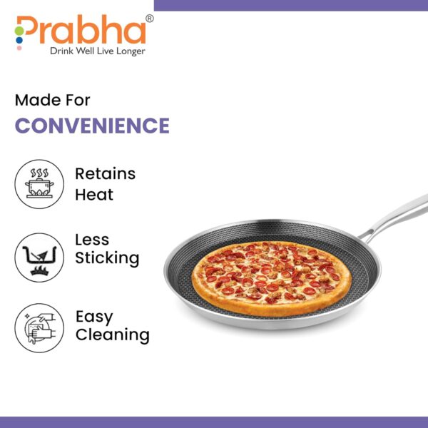 Prabha Stainless Steel Dosa Tawa