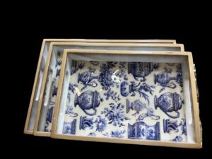 acme wooden trayblue lagoon