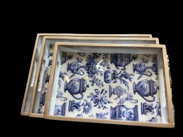 acme wooden trayblue lagoon