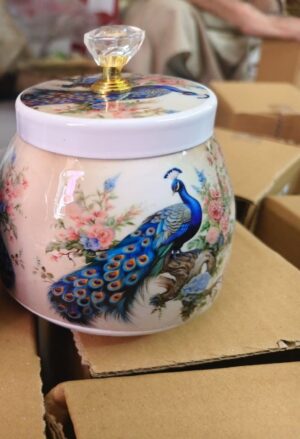 Metal box with lid, 20 pieces