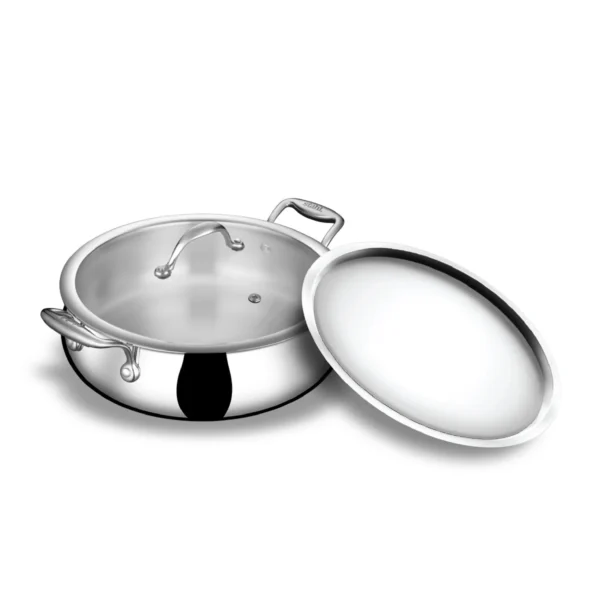 Stahl Artisan Biryani tripy steel Handi