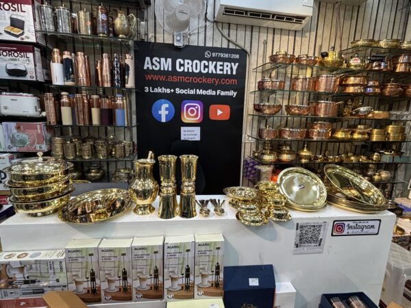 Expo Brass 51 pieces dinner set - Image 6