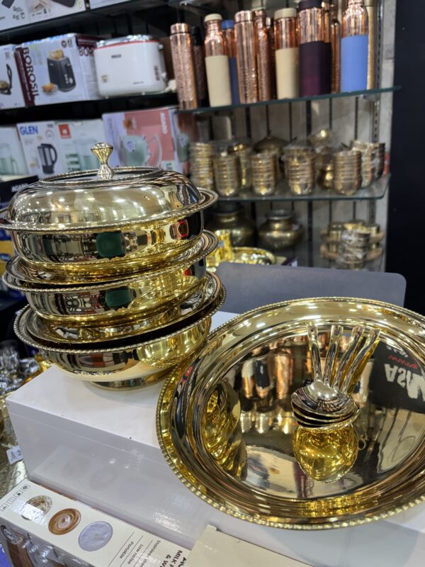 Expo Brass 51 pieces dinner set - Image 2