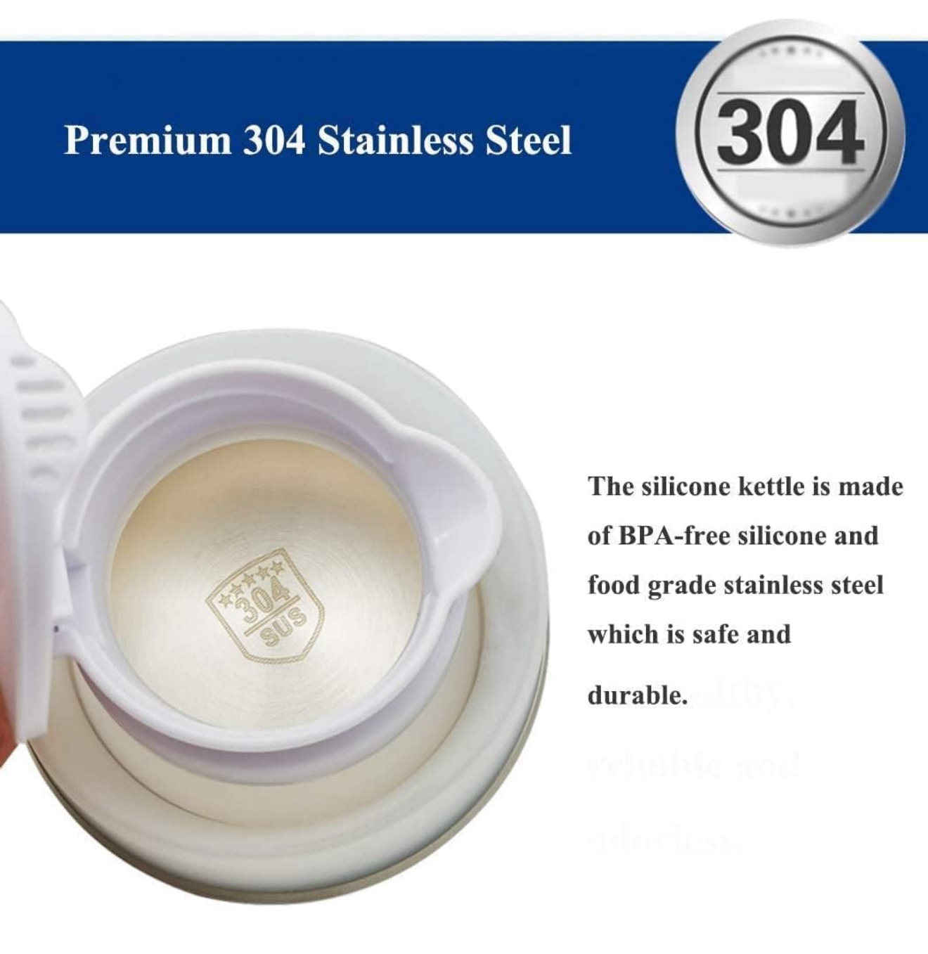 Kairos Silicon Collapsible kettle