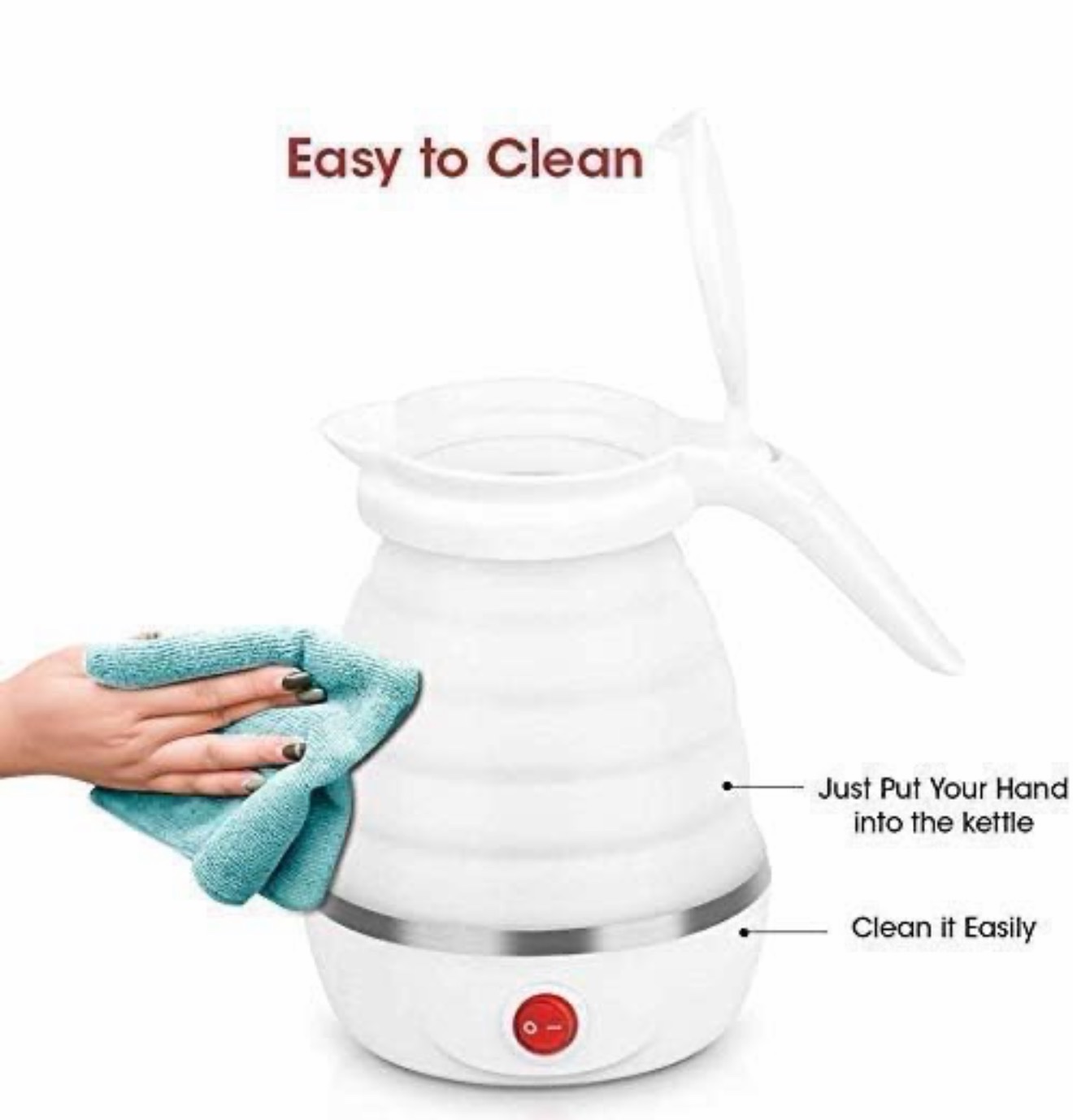 Kairos Silicon Collapsible kettle - Image 4