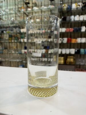 Hi luxe High Ball Cocktail, Juice glass, set of 6, Gold base