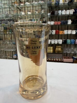 Hi luxe Turkey Collection Cocktail, Juice glass, set of 6, Gold leaf