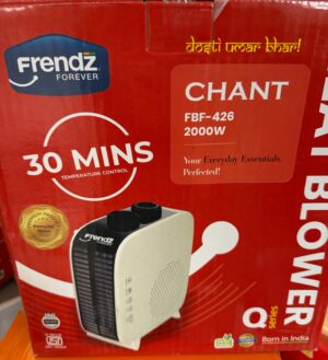 Frendz room heater fbf-425 model, 2000 watt, 1 year warranty