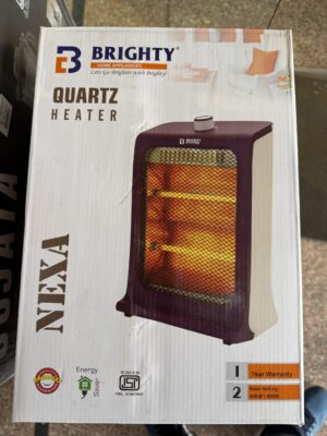 Room quartz heater Brighty 2 rod nexa, 800 watt, 1 year warranty